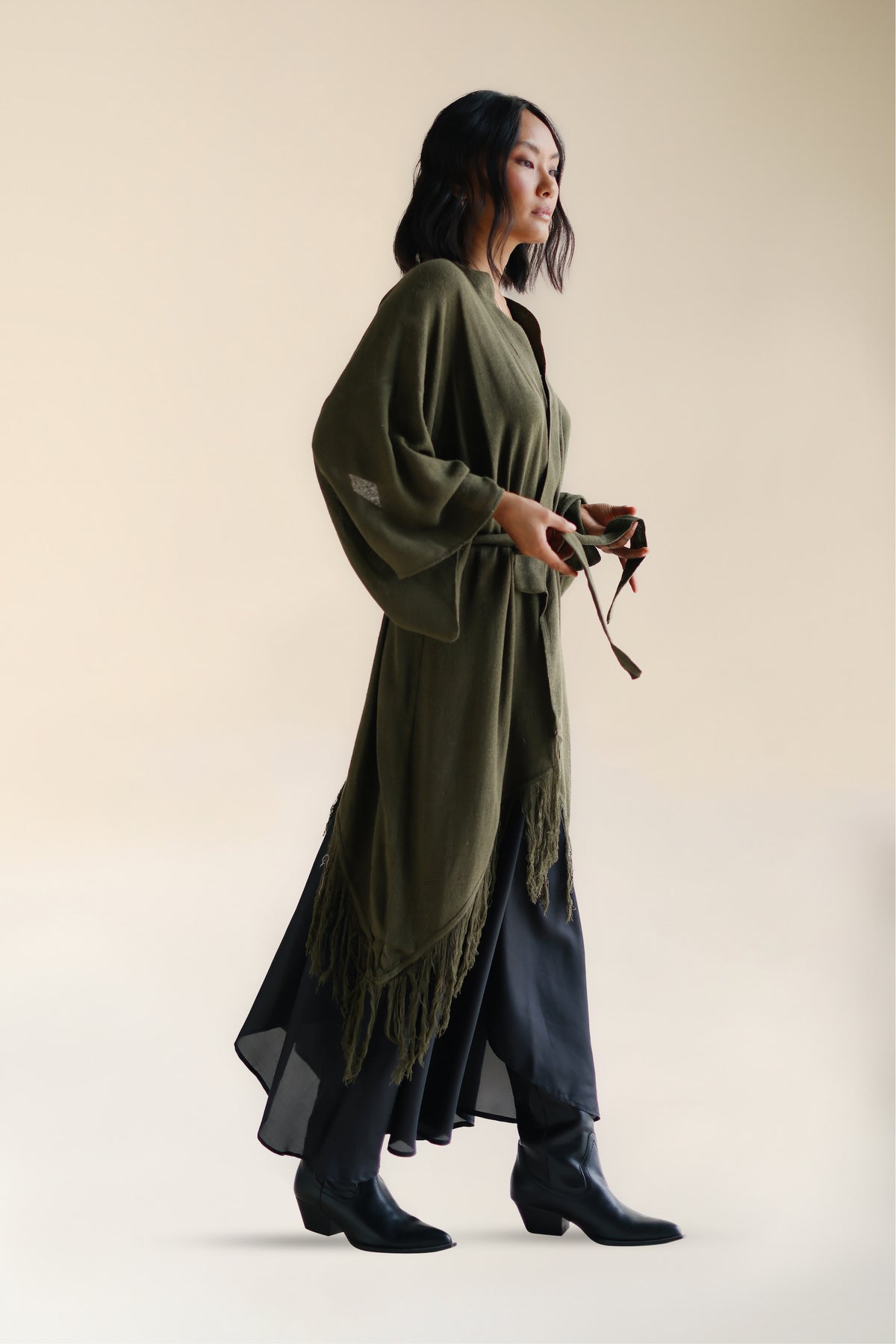 RAW SILK KIMONO